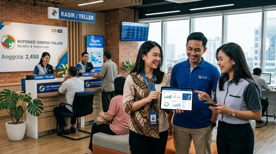 6 Langkah Efektif Digitalisasi Pembukuan Keuangan Usaha Koperasi Simpan Pinjam Modern